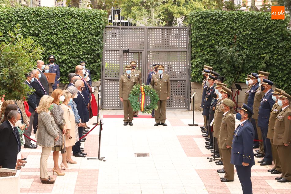 Celebración del Día de la Subdelegación de Defensa, en la Residencia Logística Militar Julián Sánchez “El Charro”. Foto de Lydia González