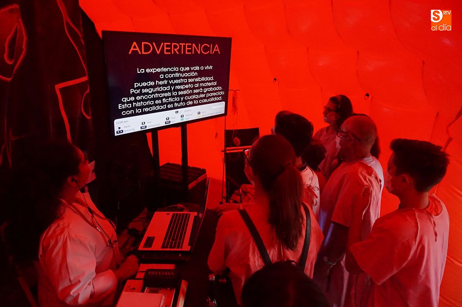 Participantes en un scape room - Archivo