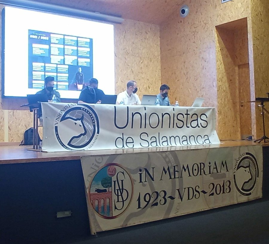 Un momento del acto / Unionistas CF