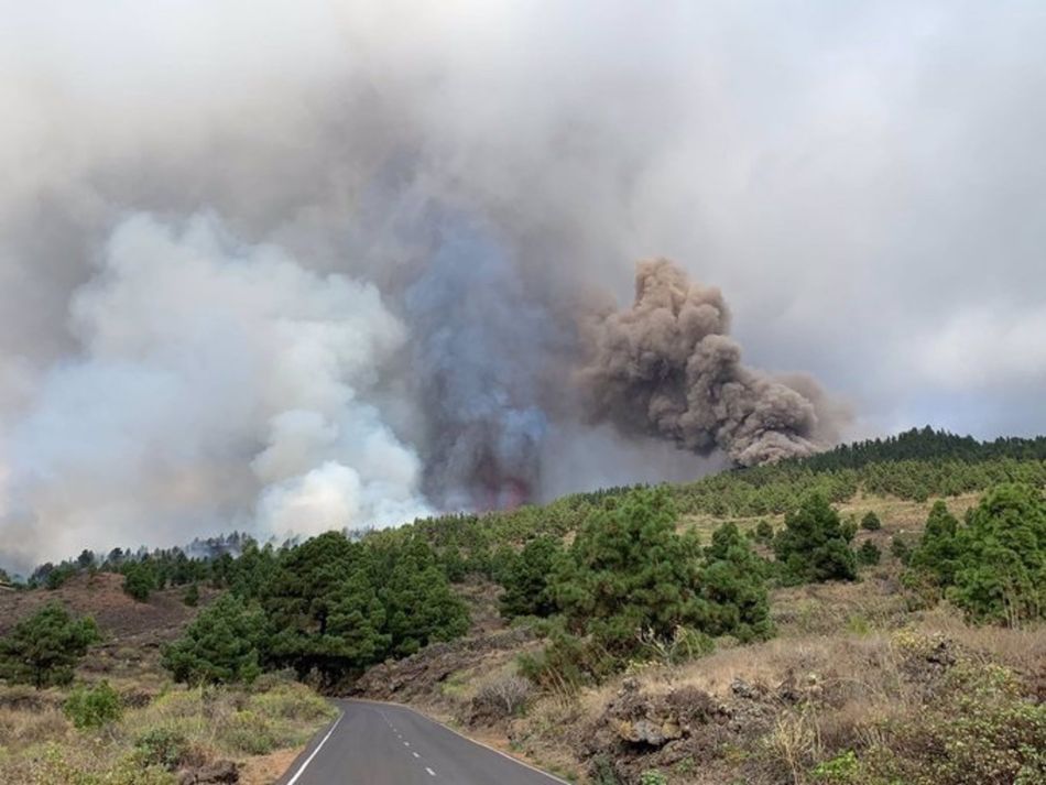 Se inicia una erupción volcánica en La Palma - INVOLCAN