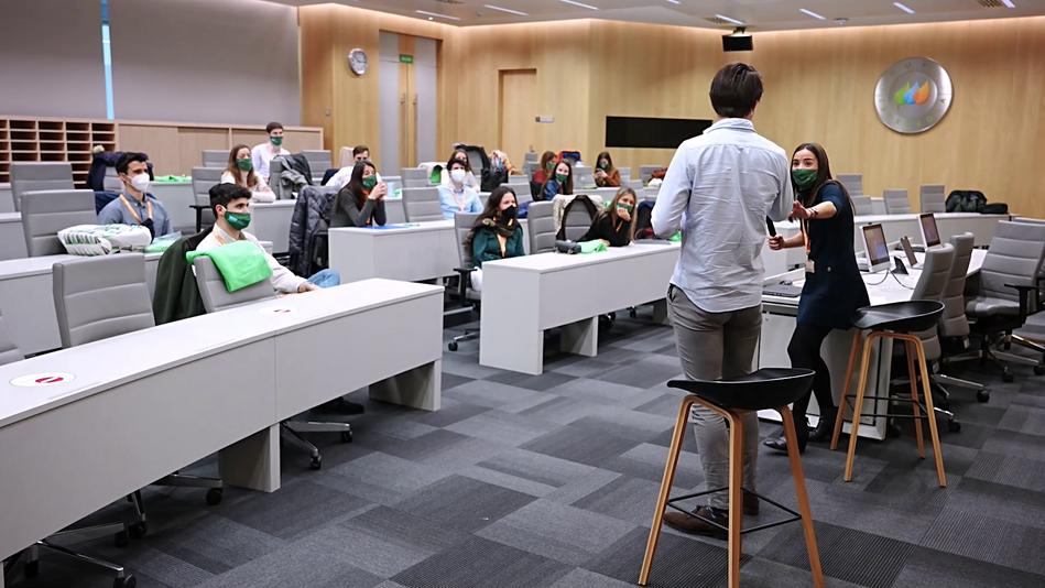 Alumnos becas master del Campus de Innovación de Iberdrola