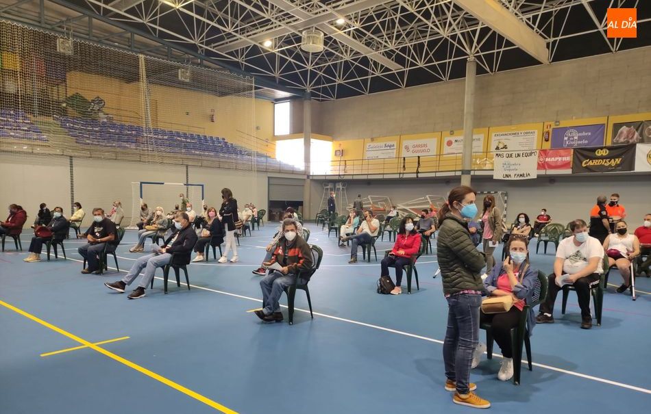 Foto de archivo de una de las vacunaciones en Guijuelo