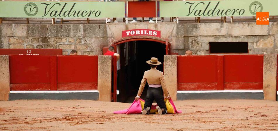 Novillada en La Glorieta con los alumnos de la Escuela de Tauromaquia de Salamanca. Foto: Miguel Hernández