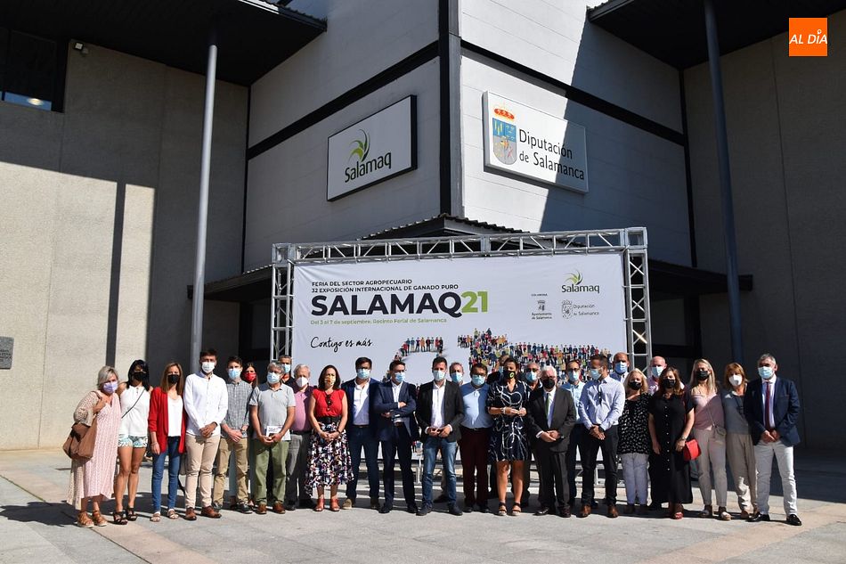 La delegación del PSOE en la feria salmantina - Vanesa Martins