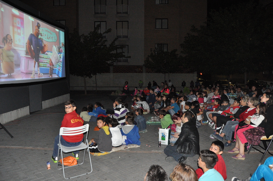 Una de las veladas del Cine de Verano en Santa Marta de Tormes