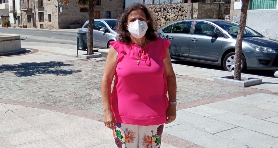 María de las Nieves García Mateos, alcaldesa de Sorihuela