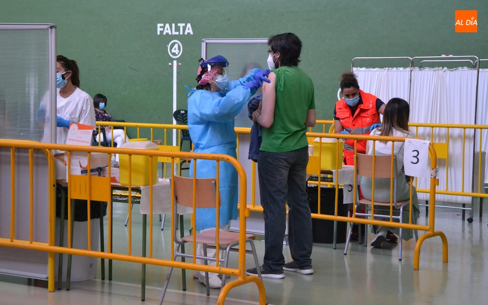 Foto de archivo de una de las vacunaciones de este verano en Ciudad Rodrigo
