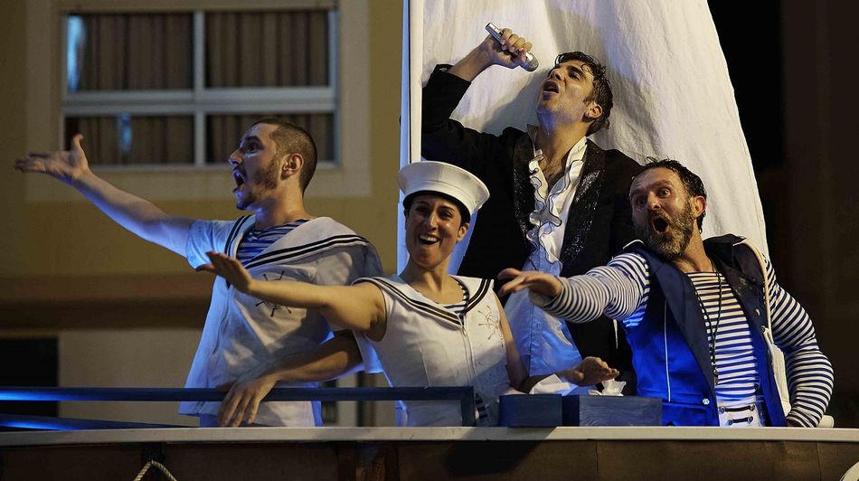 Unos divertidos marineros protagonizarán la obra Glubs