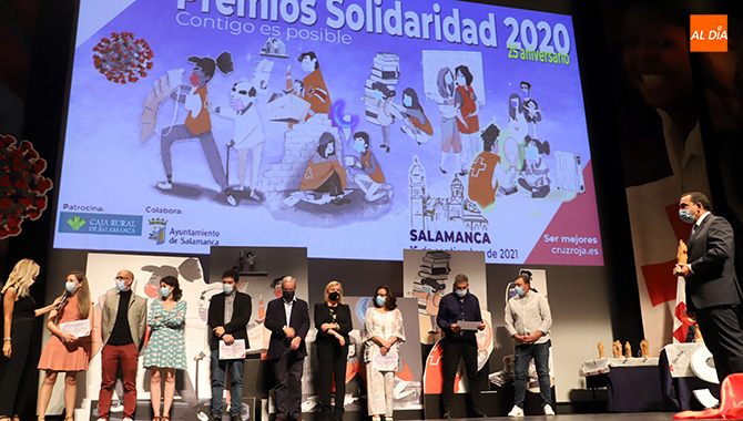 El CAEM acogía la entrega de los XXV Premios Solidarios de Cruz Roja en Salamanca