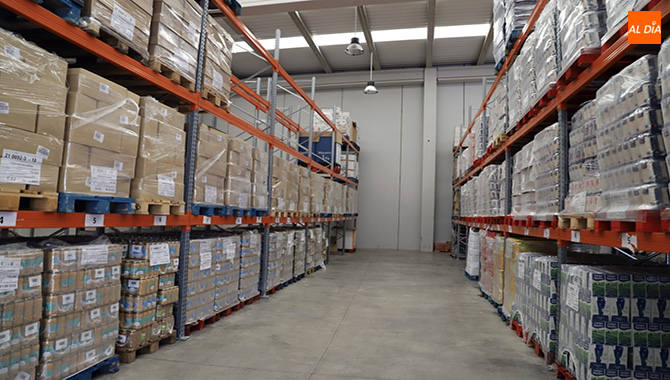 Almacén del Banco de Alimentos en Salamanca