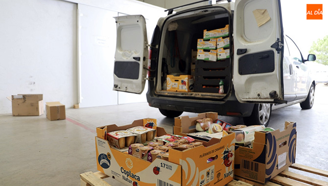La gran campaña solidaría con el Banco de Alimentos lograba recaudar más de 300.000 euros para la adquisición de productos. Foto Lydia González