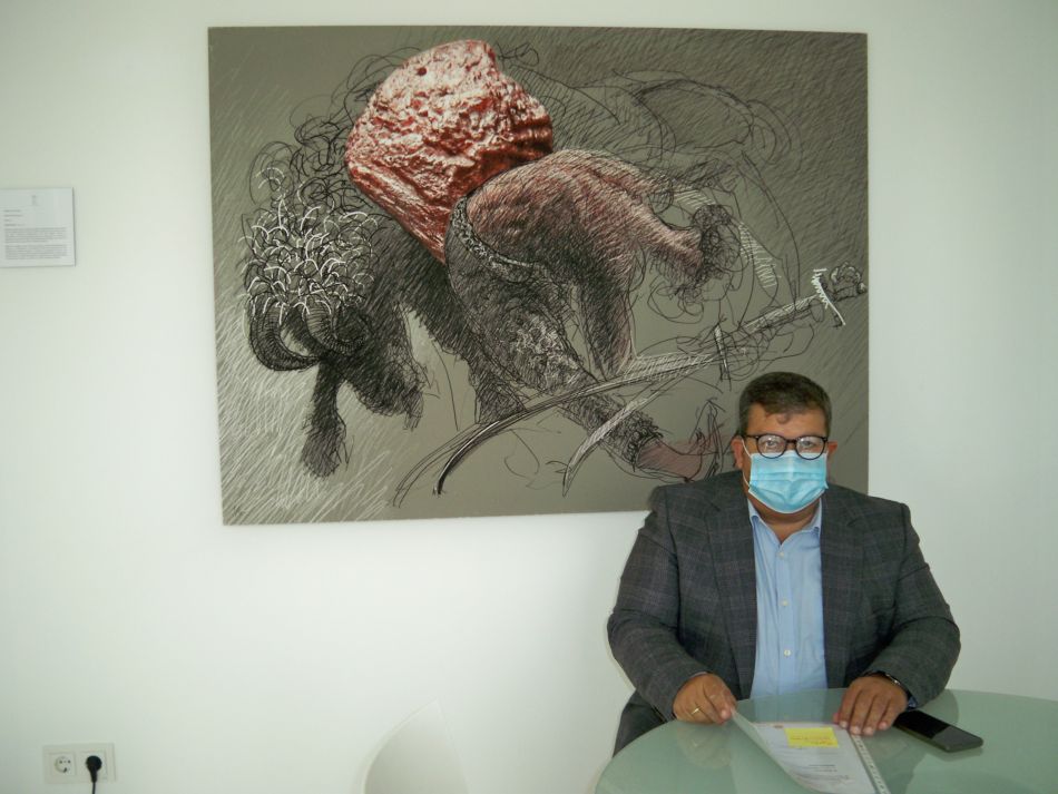 El concejal de Educación del Ayuntamiento de Santa Marta, Francisco Miguel García - Ayto. Santa Marta