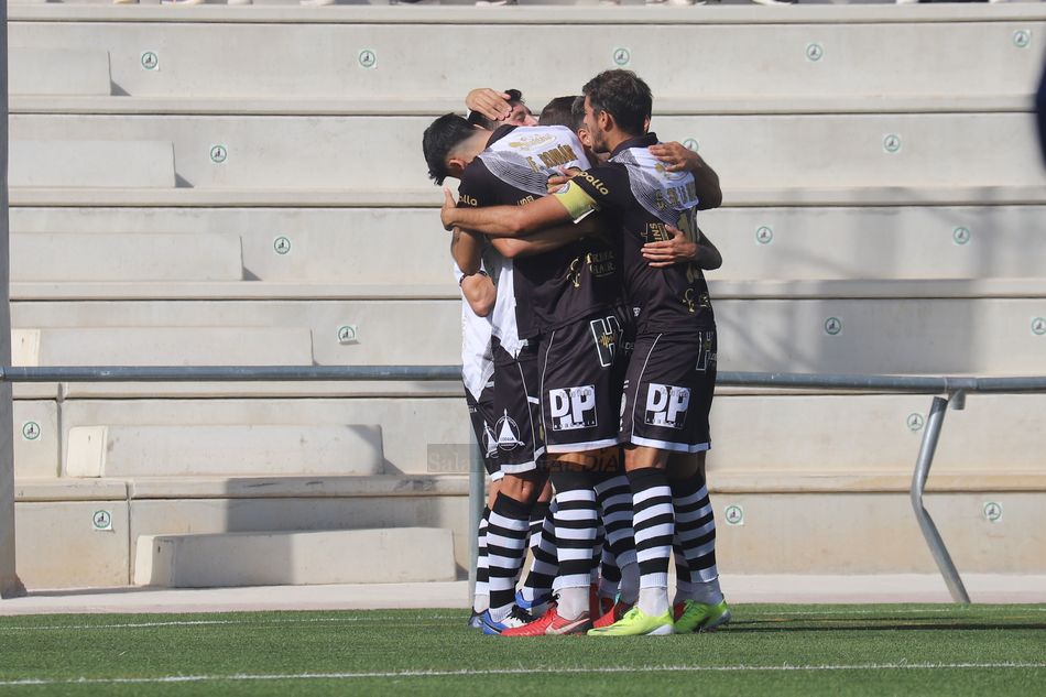 Festejo del gol de Román / Lydia González