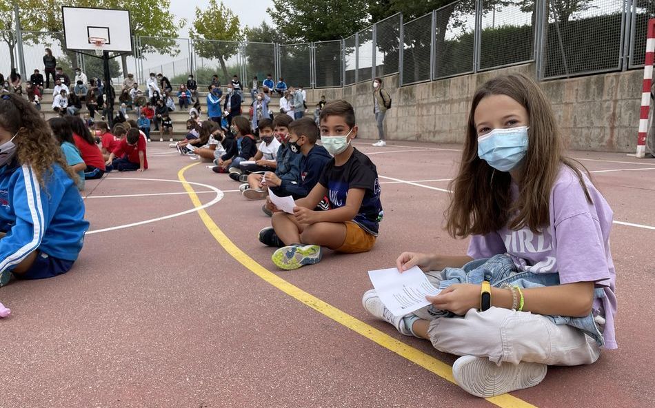 Acto conjunto para iniciar el curso en el colegio San Agustín