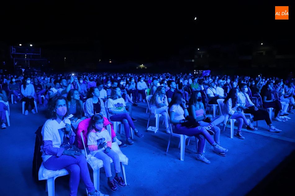 Público en el concierto de Melendi, incluido en el programa de Ferias