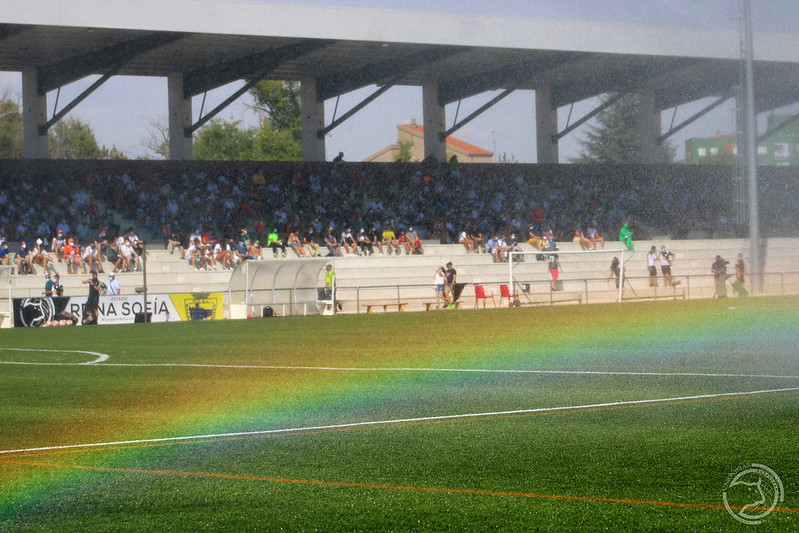 Una de las gradas del Reina / Unionistas CF