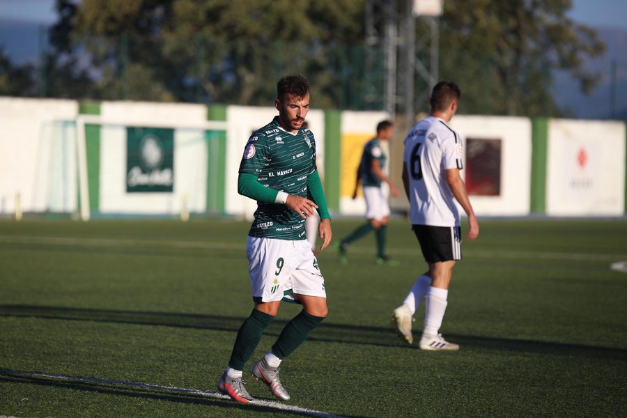 Un momento del choque / CD Guijuelo