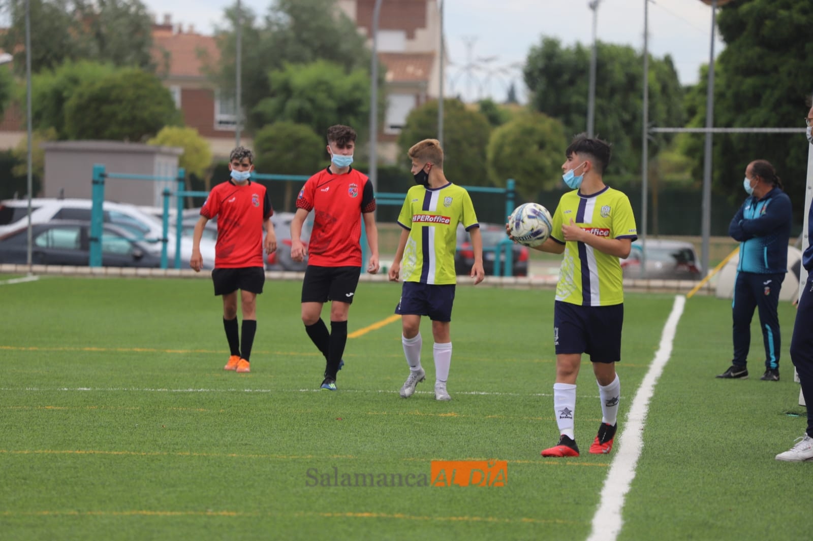 La Junta considera ?no exigible? el uso de la mascarilla en los partidos y entrenamientos de las competiciones oficiales y no oficiales 