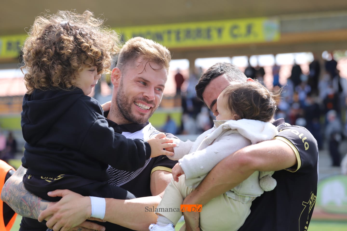 Mandi, tras el partido / Lydia González
