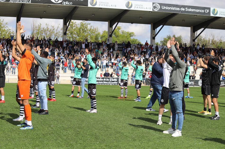 Unionistas, tras ganar al Dépor / Lydia González
