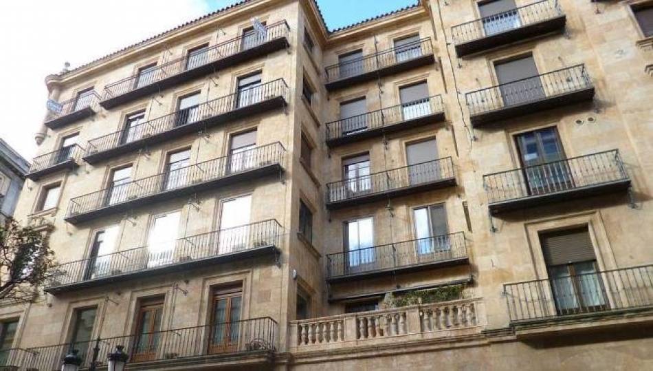 Imagen de archivo de un bloque de viviendas