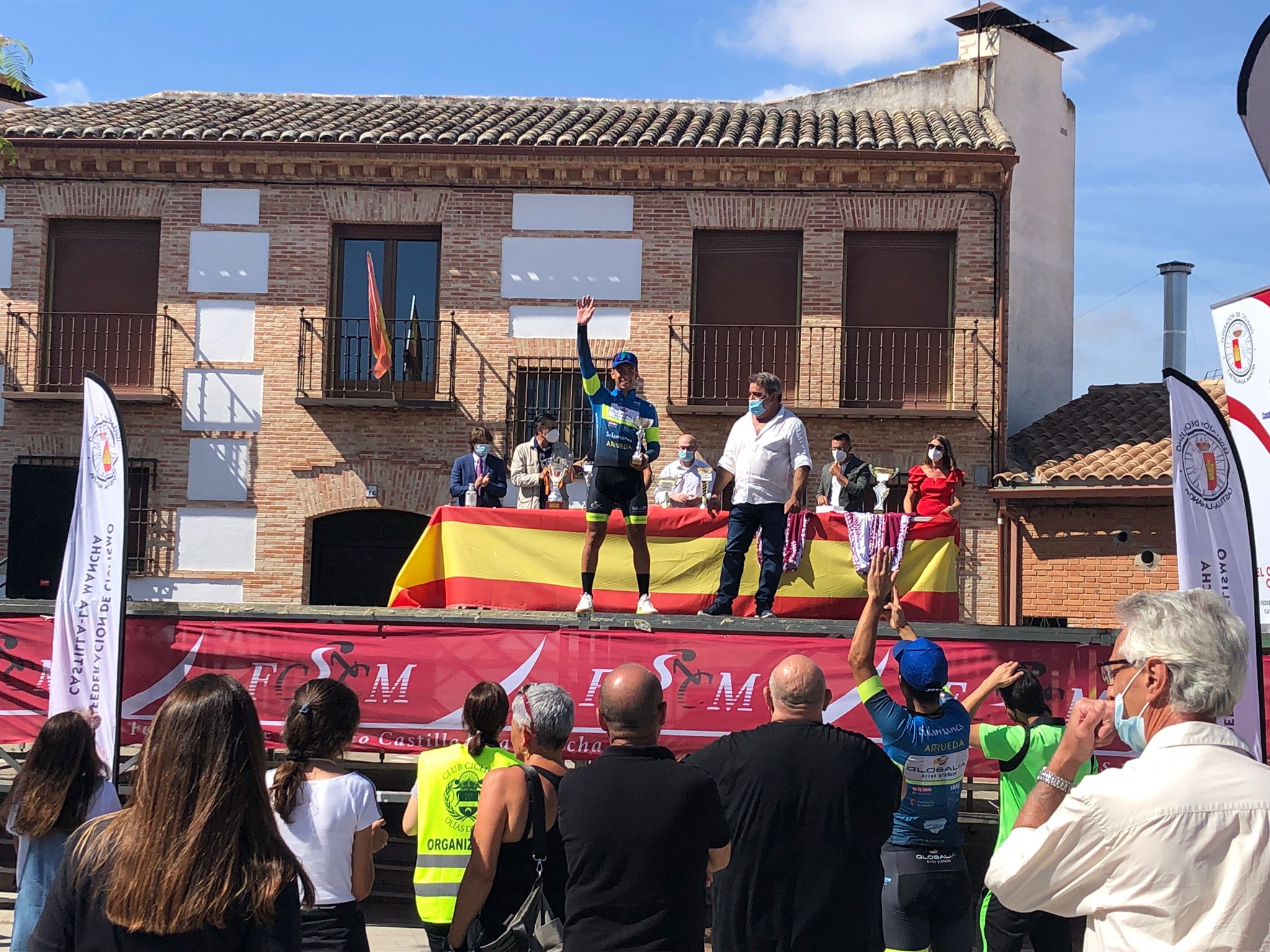 Un podio del Globalia