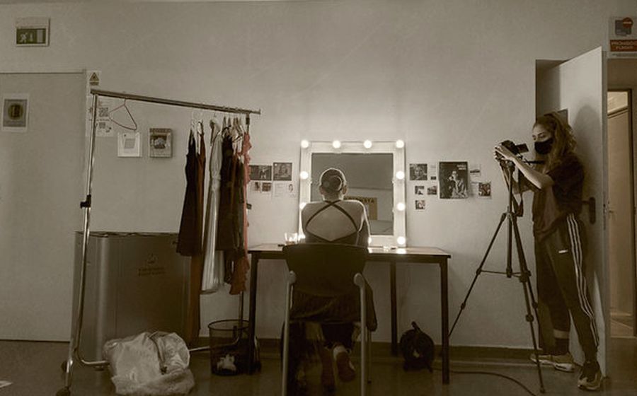 Una de las escenas de Cenizas, un corto anterior de este grupo de creadores salmantinos