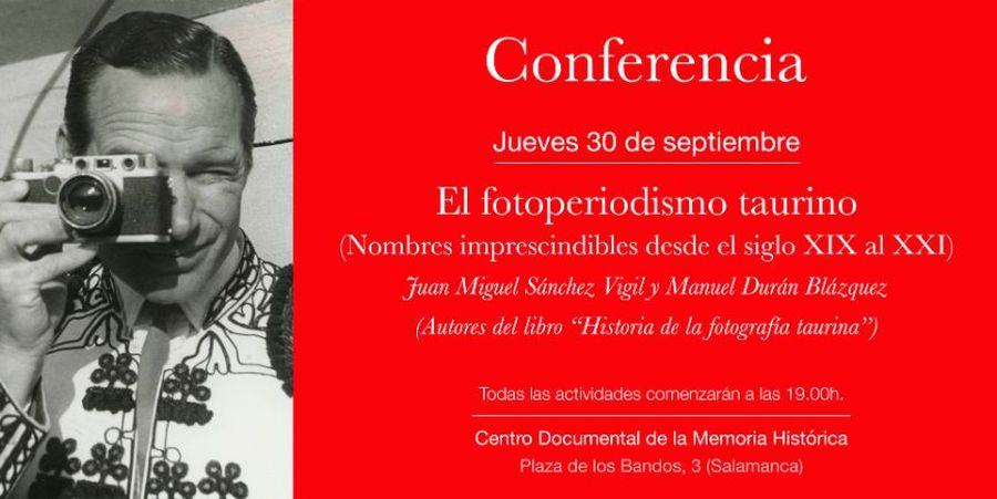 Ciclo de conferencias de la exposición La memoria taurina: fotografías taurinas en los Archivos Estatales