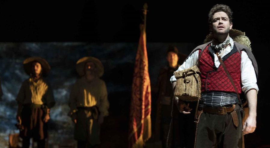 La historia de Peribáñez y el Comendador de Ocaña es la del villano que se enfrenta al poderoso, que no cede ante el abuso de poder