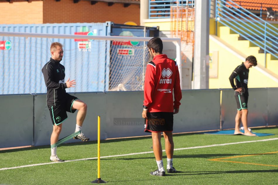 Edu Cortina y Jorge Mier, en la banda / Lydia González