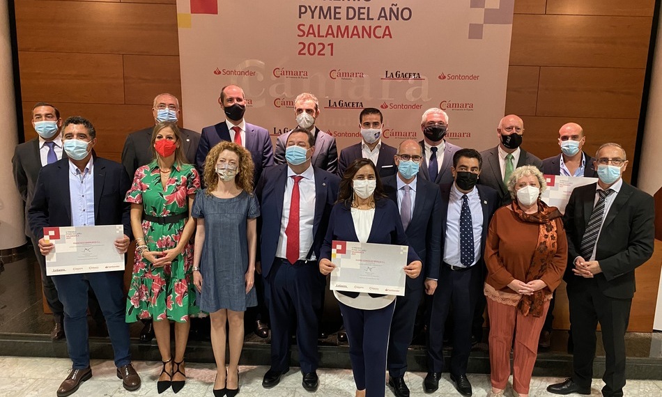 Entrega de premios en la Cámara de Comercio de Salamanca