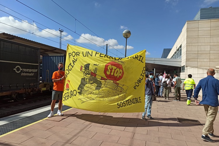 La infinita porfía sin soluciones sobre el ferrocarril salmantino.