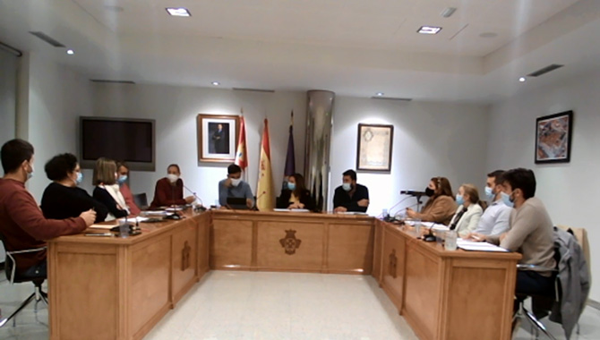 El Ayuntamiento de Peñaranda celebraba este lunes una sesión de Pleno Ordinario