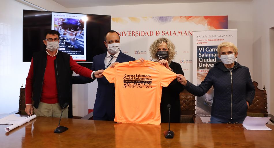 Honorato Hernández, Vicente Rodríguez, Celia Aramburu y Rosa Colorado