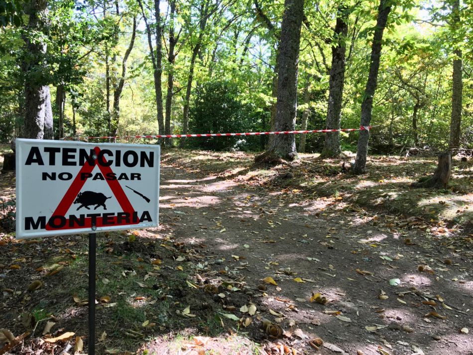 Una de las zonas de caza acotadas en Linares de Riofrío - Ayto. Linares