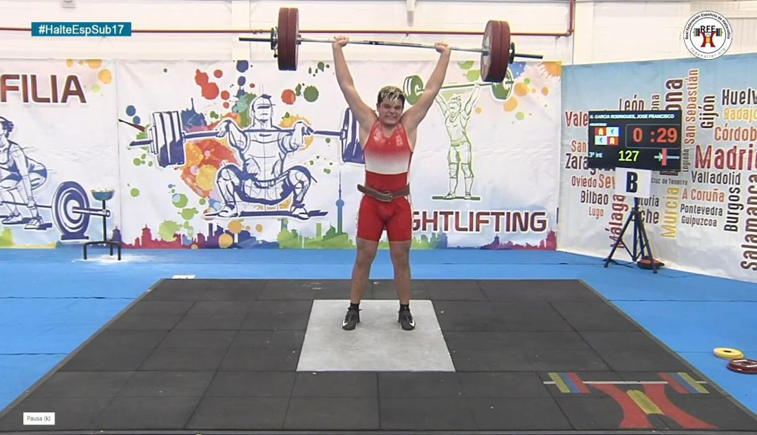 José Francisco, en la competición