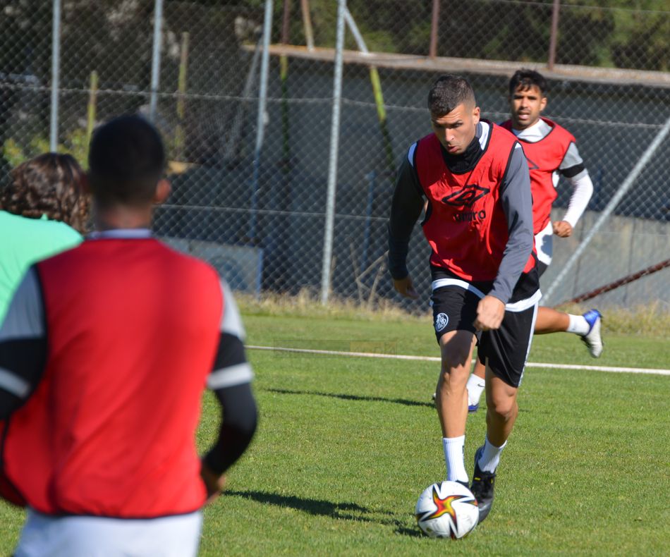 Carrasco, antes de un golpeo / Carlos Cuervo
