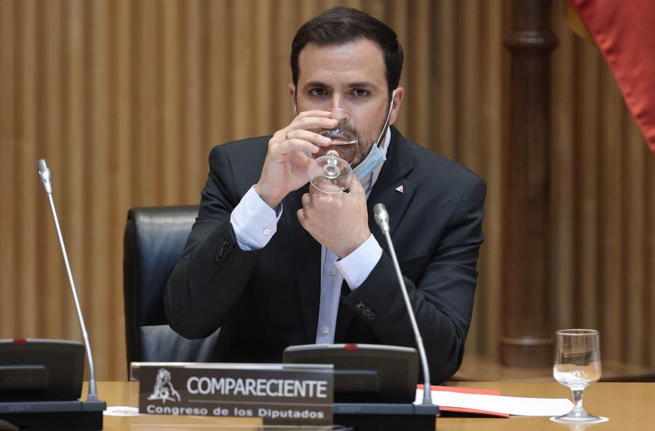 El ministro de Consumo, Alberto Garzón. Foto: EP