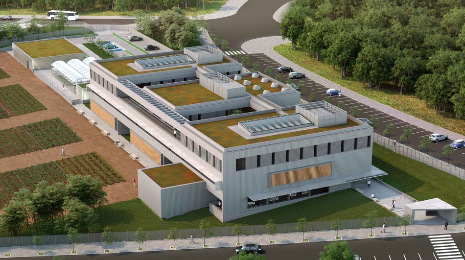 Recreación de la futura Facultad de Ciencias Agrarias y Ambientales de la USAL