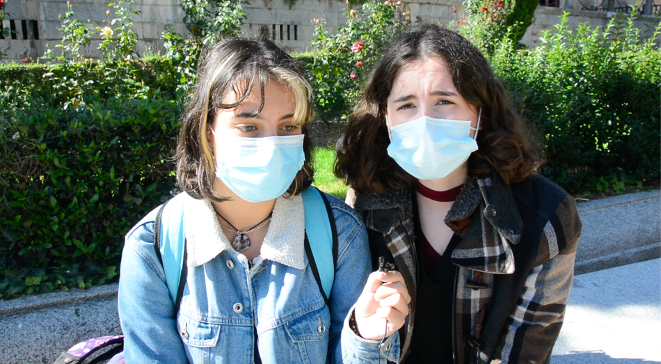 Dos de las jóvenes encuestadas por SALAMANCA AL DÍA
