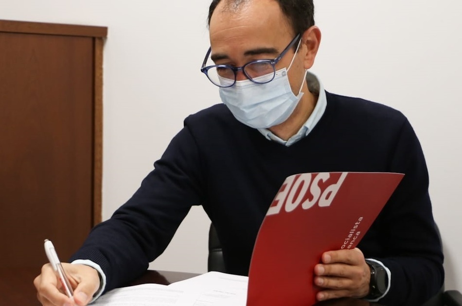 David Serrada, diputado nacional y único candidato a la Secretaría General del PSOE de Salamanca