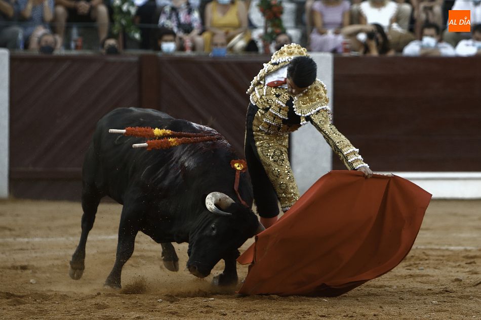 Emilio de Justo en la Feria Taurina de Guijuelo