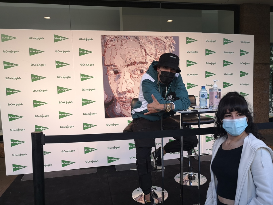 Firma de discos de Blake en El Corte Inglés de Salamanca este viernes