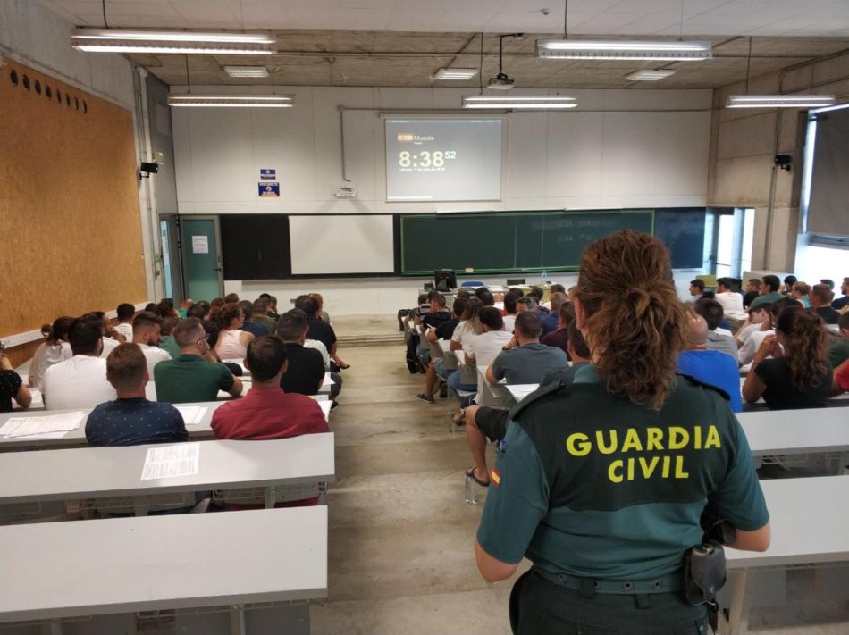 Archivo - Imagen de archivo de un proceso de oposición para la Guardia Civil - GUARDIA CIVIL - Archivo