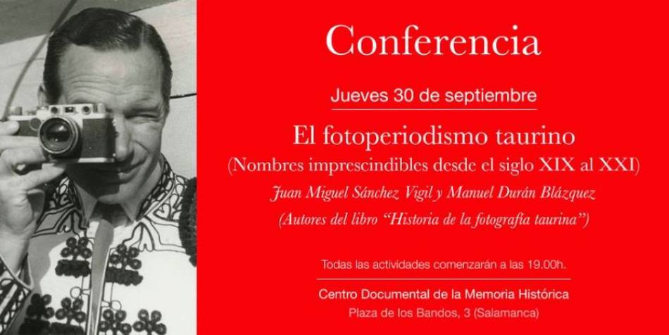 El Centro Documental de la Memoria Histórica acoge el jueves la última conferencia sobre tauromaquia