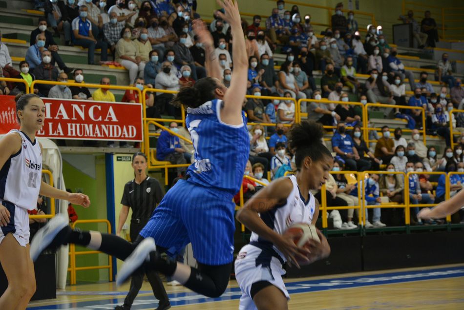 Silvia, en el partido / Vanesa Martins