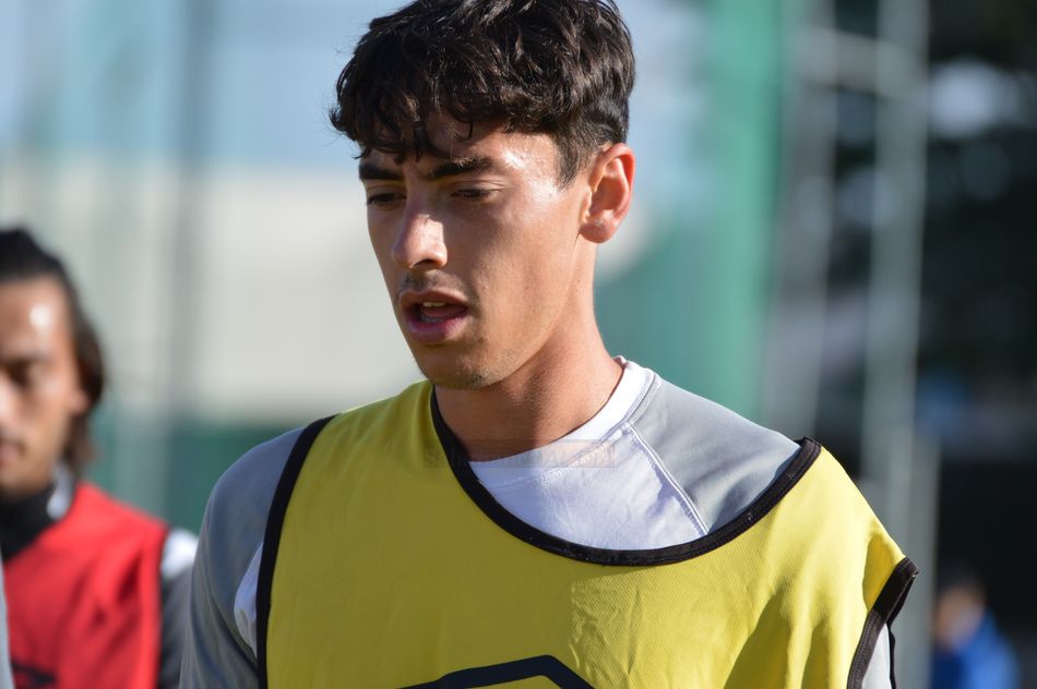 Fer Romero, en una sesión de entrenamiento / Carlos Cuervo