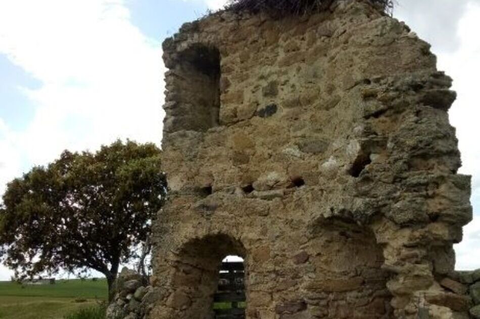 Estado actual del castillo de Buenamadre. Foto: Hispania Nostra