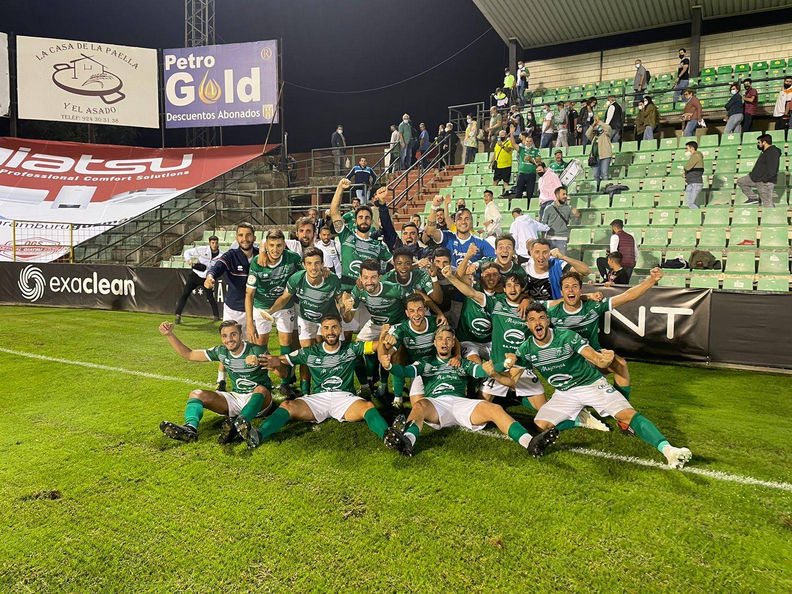 El Moralo, después de meterse en cuartos en Mérida / CD Moralo