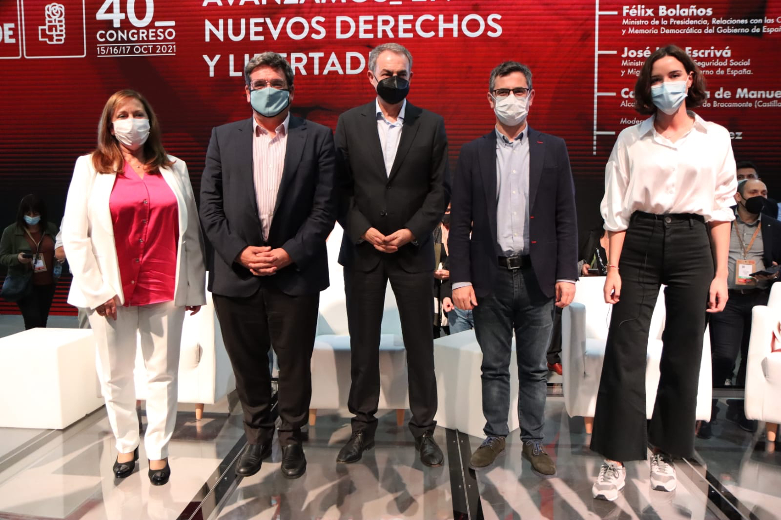 La alcaldesa de Peñaranda, Carmen Ávila, ha participado en el 40 Congreso Federal del PSOE en Valencia